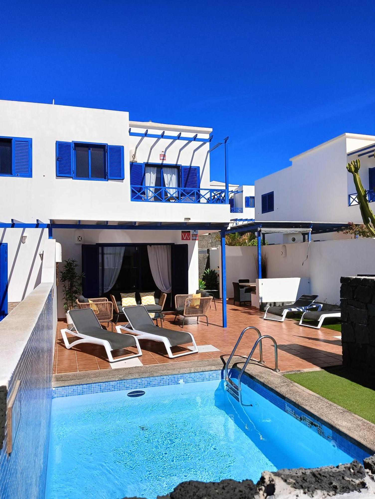 Villa Optimist Rubicon Piscina Climatizable, Frente Al Mar Плая Бланка Екстериор снимка