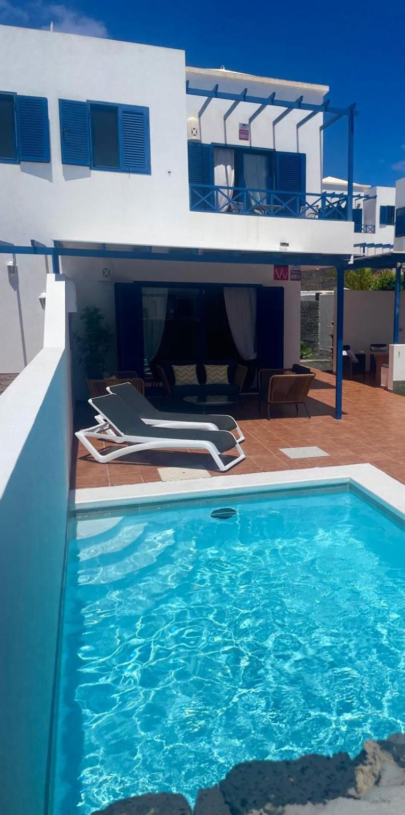 Villa Optimist Rubicon Piscina Climatizable, Frente Al Mar Плая Бланка Екстериор снимка