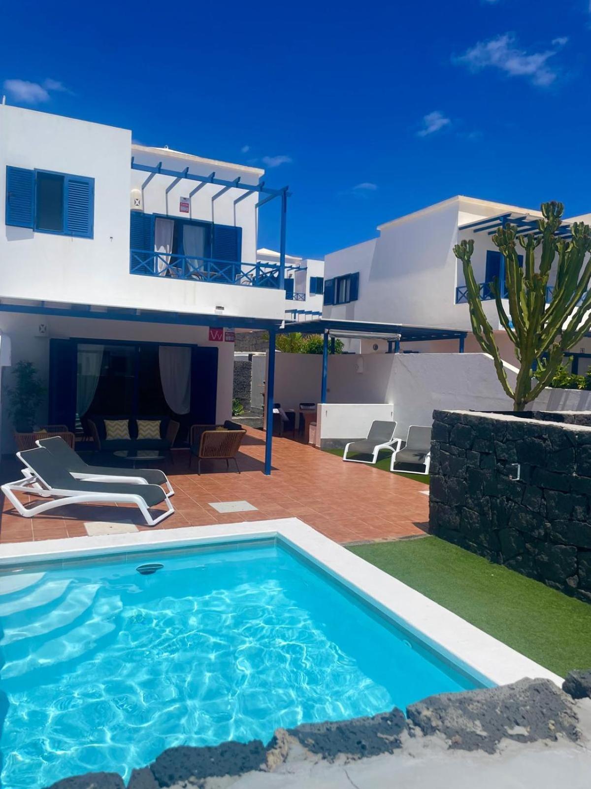 Villa Optimist Rubicon Piscina Climatizable, Frente Al Mar Плая Бланка Екстериор снимка